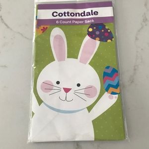 Cottondale 6 Count Paper Sack Bunny Eggs Easter for Gifts Toys Candy Prizes